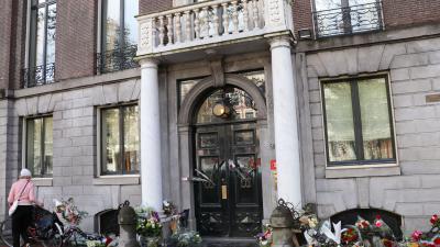 Afscheid nemen burgemeester Van der Laan 