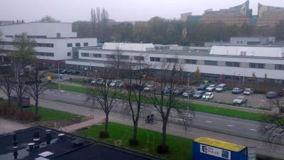 Ziekenhuis Amstelland in Amstelveen in zwaar weer