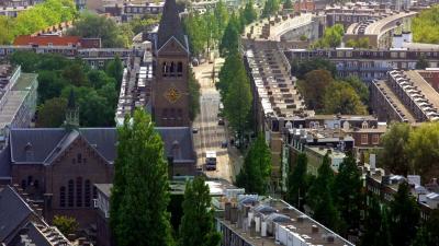 Amsterdam in drie jaar tijd veel groener geworden