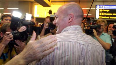 Minister Kamp onthult Sojoez capsule André Kuipers in Noordwijk