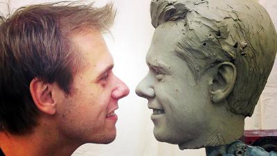 Foto van Armin van Buuren wassen beeld | Carmen van der Werff / Madame Tussauds