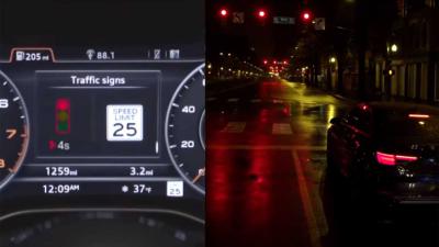 Nieuwe Audi &#039;weet&#039; wanneer verkeerslicht op groen springt