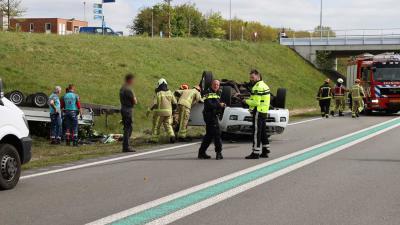 auto-aanhanger-ongeval