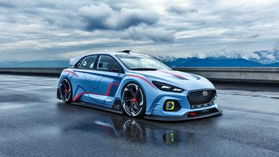 Hyundai RN30 concept op Autosalon van Parijs