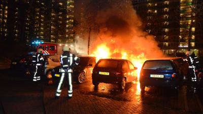 foto van autobrand | Sander van Gils | www.persburosandervangils.nl