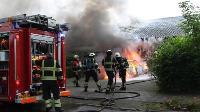 Foto van autobrand Uden | Willy Smits | www.112journaal.nl