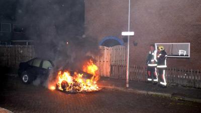 Opnieuw auto afgebrand in Hoogeveen
