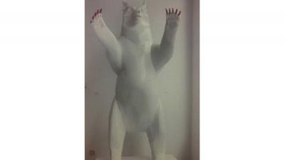 Foto van gestolen witte beer | Politie