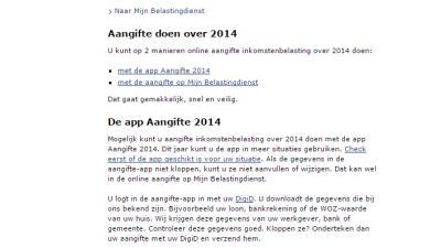 Meer dan 5 miljoen aangiften inkomstenbelasting binnen bij Belastingdienst