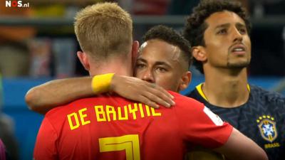 Belgische Rode Duivels verslaan WK-favoriet Brazilië