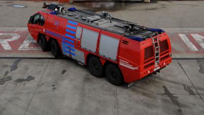 foto van brandweerwagen schiphol | fbf