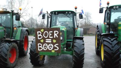 demonstratie boer