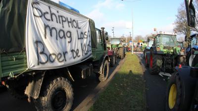 Boze boeren massaal richting Hilversum mediapark