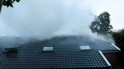 Uitslaande brand bij boerderij in Drouwen 