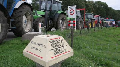 Boze boeren massaal richting Den Haag