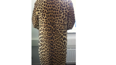 Jas van luipaardbont in beslag genomen in Middelburg