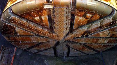 Foto van boorkop tunnel | Archief EHF