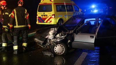 Twee gewonden bij ongeval N34 