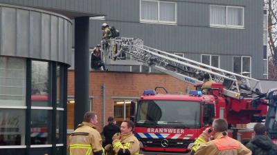 hotel ontruimd door grote brand