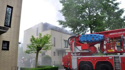Flinke brand Vlaardingen door wasdroger 