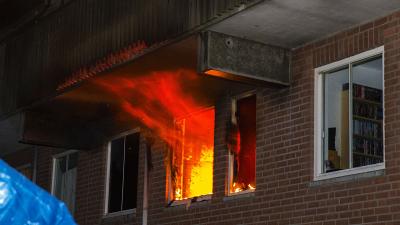 Uitslaande woningbrand Boxel