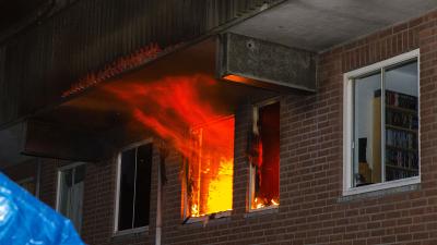 Uitslaande woningbrand Boxtel