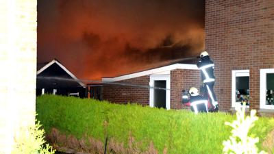 Schuren in vlammen op in Zuidwolde