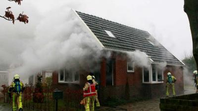 Veel schade na brand in meterkast woning