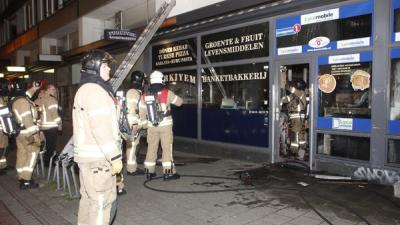 Brand in Turkse bakkerij