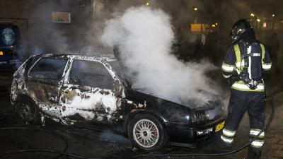 Foto van autobranden Den Bosch | Persburo Sander van Gils | www.persburausandervangils.nl