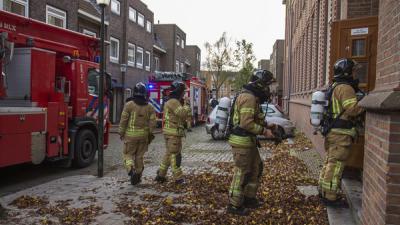 Lichtgewonden bij brand in gebouw voor begeleid wonen