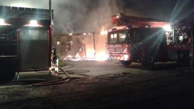 Brand op GGZ-terrein Assen 