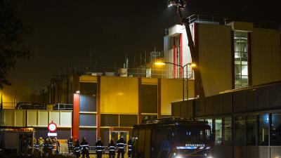 Brand bij snoepfabrikant MARS in Veghel