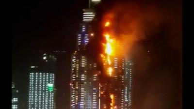 Opnieuw zeer grote brand woontoren dubai