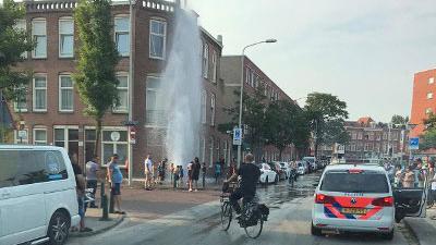 Aanhoudingen na opendraaien brandkranen Den Haag