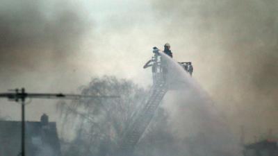 Grote brand sporthal Sittard, hotel ontruimd