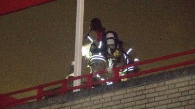 Brandweer rukt uit voor schoorsteenbrand Vlaardingen