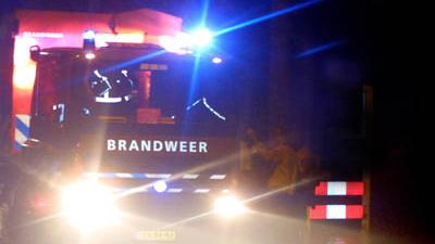 Foto van brandweerauto zwaailicht donker | Archief EHF