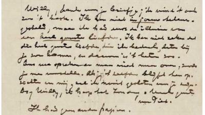 RKD verwerft archief met 22 niet eerder gepubliceerde brieven van Piet Mondriaan