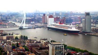 Rotterdam wil twee nieuwe bruggen over de Maas