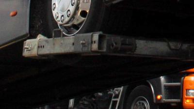 Foto van bus slepen ongeval | Archief EHF