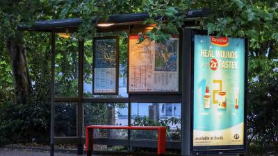 U pakketje kunt uw afhalen op de bushalte