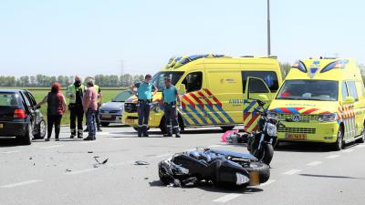 Ambulance op plaats van ongeval