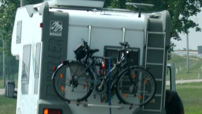 Illegale kampeerders op de bon