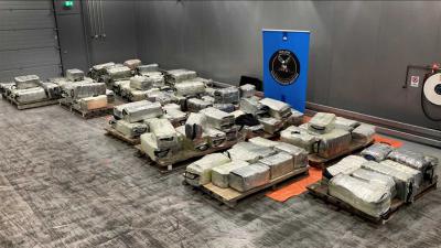 cocaine-pakketten-Douane