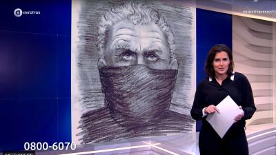 TV-kijkers 'herkennen' Peter R. De Vries in compositietekening aanrander