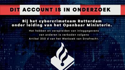 Cyber banner politie