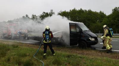 Brandweer blust brand