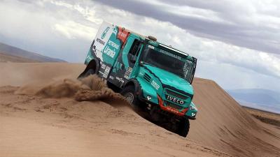 De Rooy aan kop tweede week Dakar in