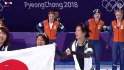 Japanse vrouwen te sterk, Nederland pakt zilver